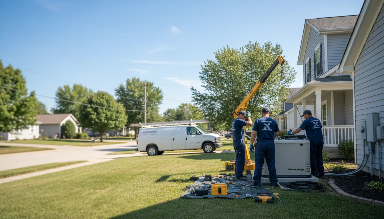 Generator Installation in Helm, CA near me